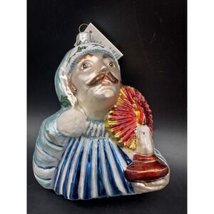 SLAVIC TREASURES IN MY CAP ORNAMENT 4.5" A CHRISTMAS CAROL #545/2800 Night befor